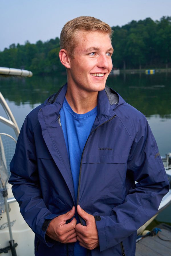 When Skies Are Gray Men's Rain Jacket