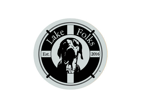 Round Decal – Lake Folks Design